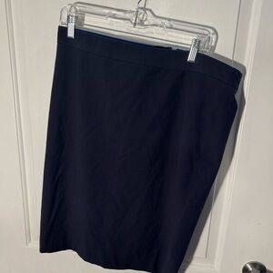 American Airlines Lands' End blue uniform skirt